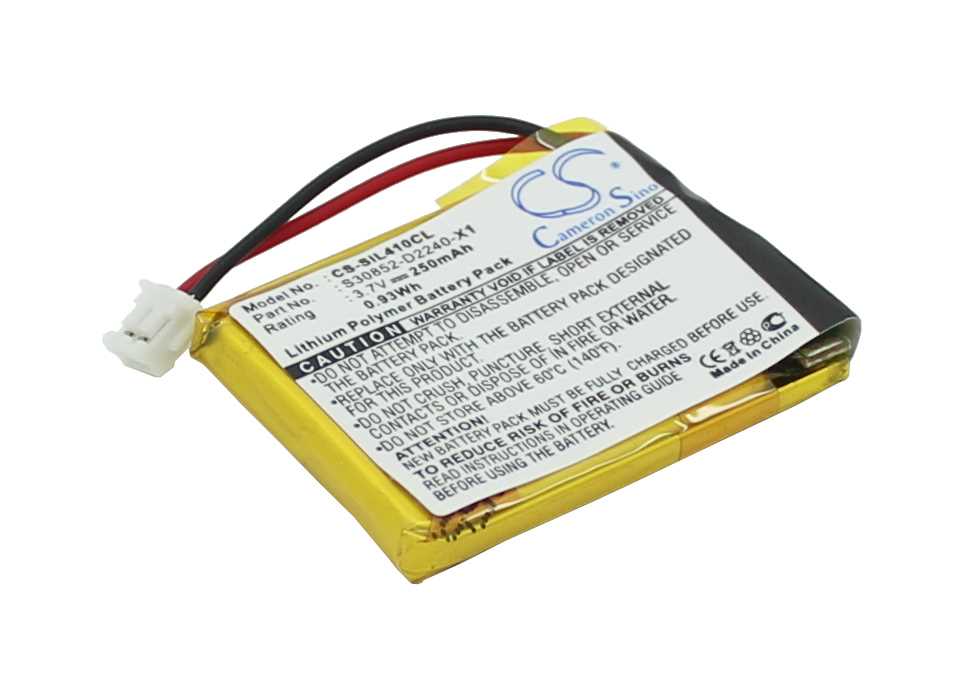Bild von Telefonakku LiIon 3,7V 250mAh 0,93Wh ersetzt Siemens F39033-V328-C901, S30852-D2240-X1, V30145-K1310-X448, V30145-K1310-X458