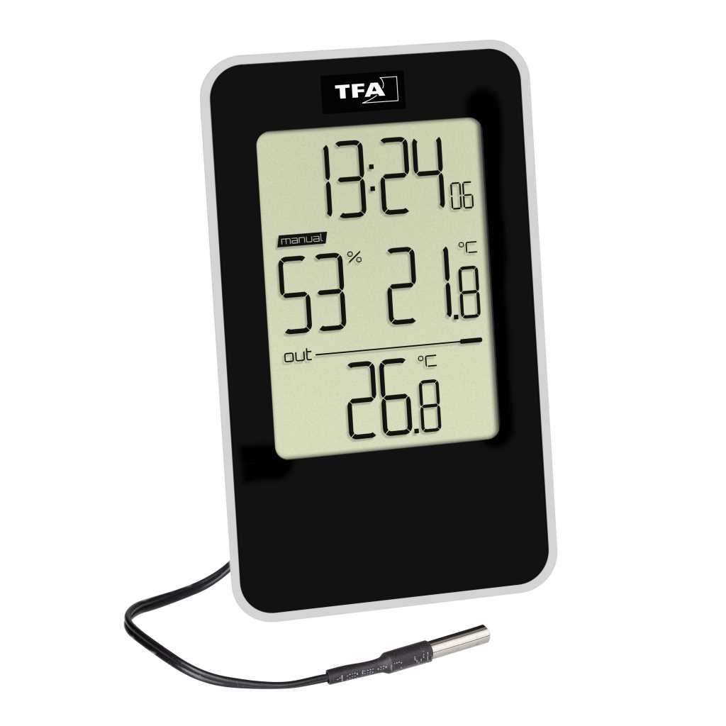 Bild von Digitales Thermo-Hygrometer 30.5048.01