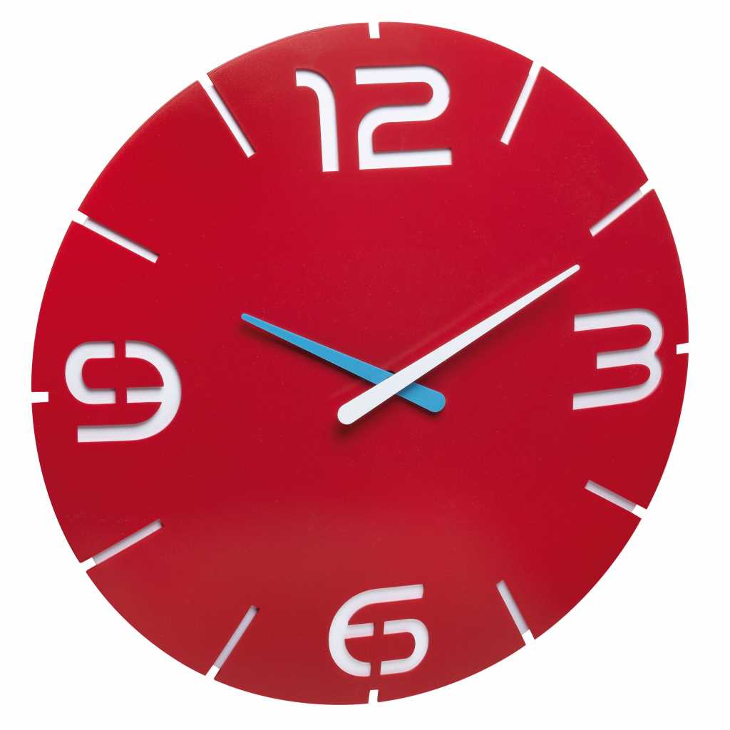 Bild von „Contour” Design Wanduhr 60.3047.05