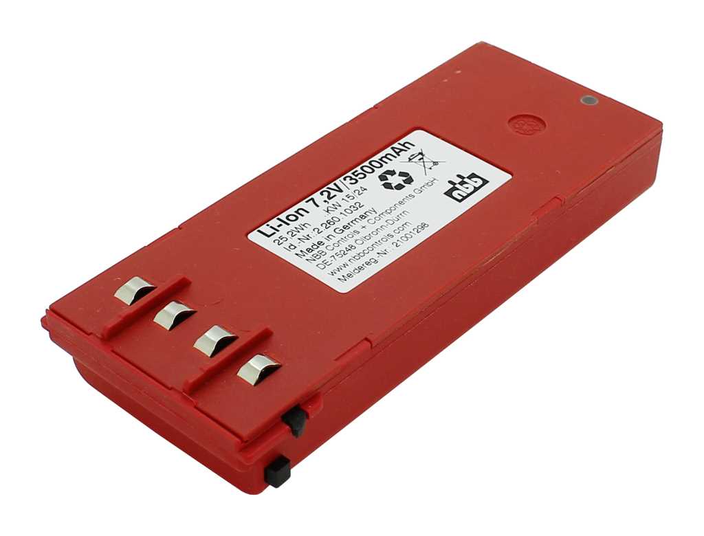 Bild von Original-Kranakku LiIon 7,2V 3500mAh  NBB 2.260.1032